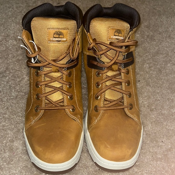 Tan Timberland Sneaker Boot - Picture 2 of 6